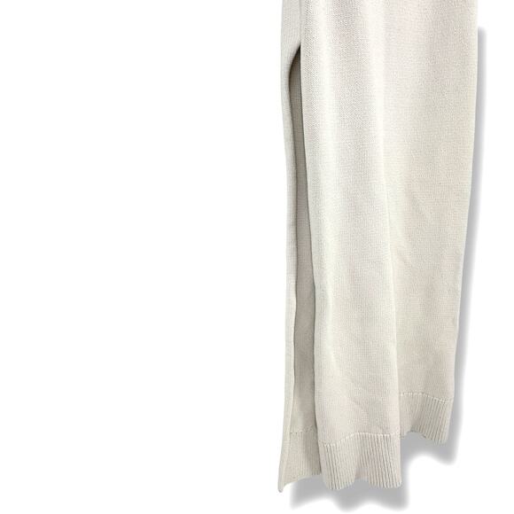 CO Long Sleeveless Knit Sweater Side Slits Womens Size Small 2020 - Picture 4 of 7
